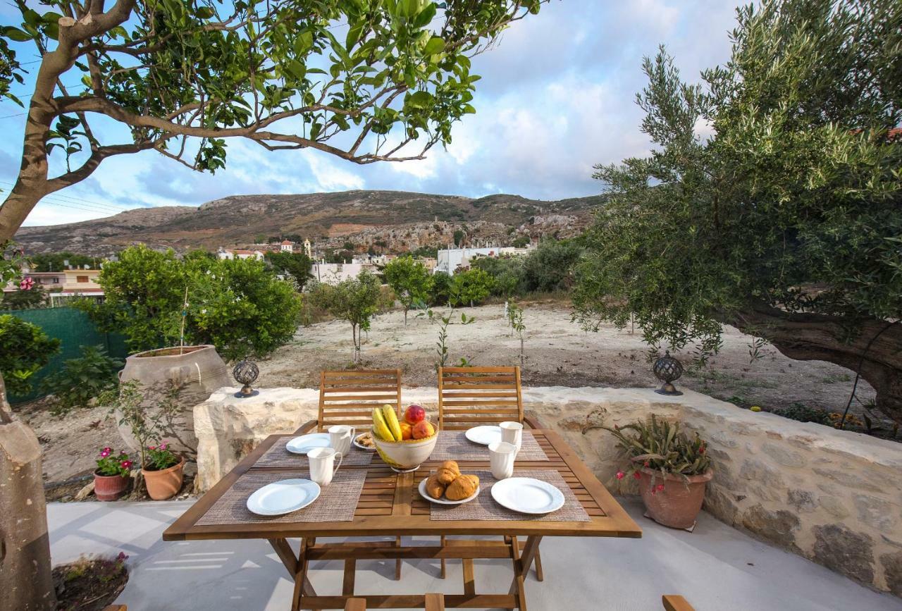 Ferienwohnung Margarita'S Stone House Plátanos Exterior foto